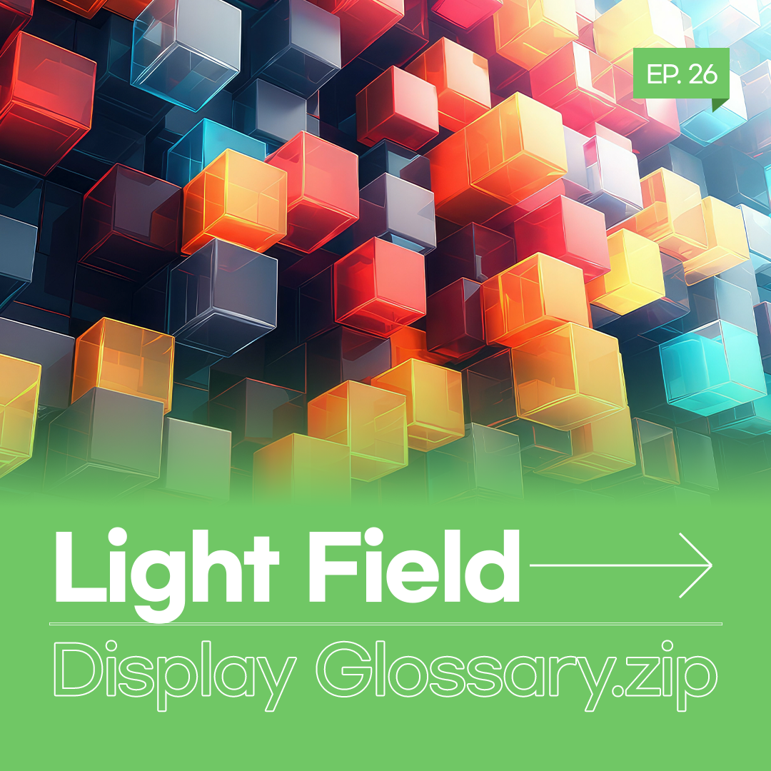 [Display Glossary.zip] EP.26 : Light Field