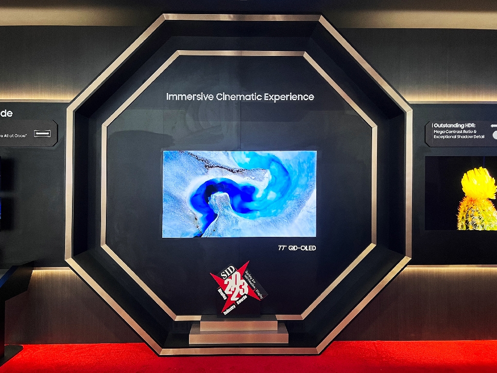 [SID Display Week 2023] Ultra-large 77-inch QD-OLED TV