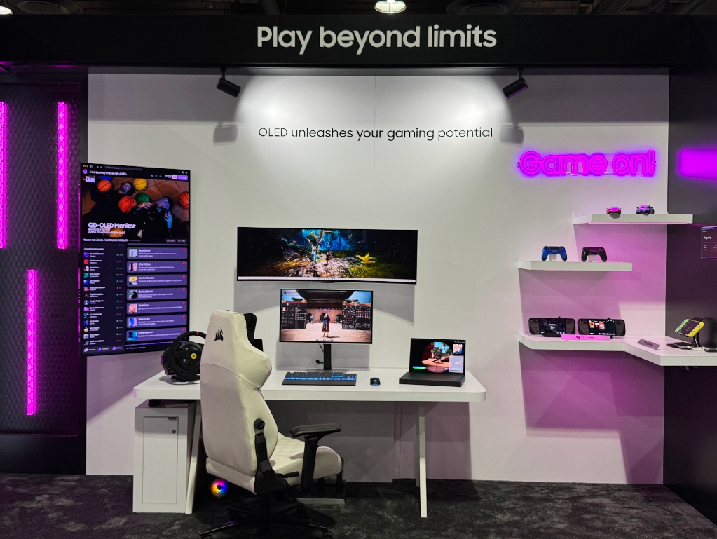 Samsung Display Showcases OLEDoS Leadership at AWE USA 2025