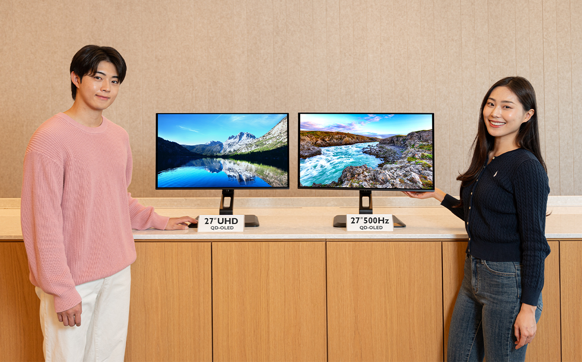 Samsung Display Unveils Pioneering 27Inch UHD 240 Hz and 500 Hz QD