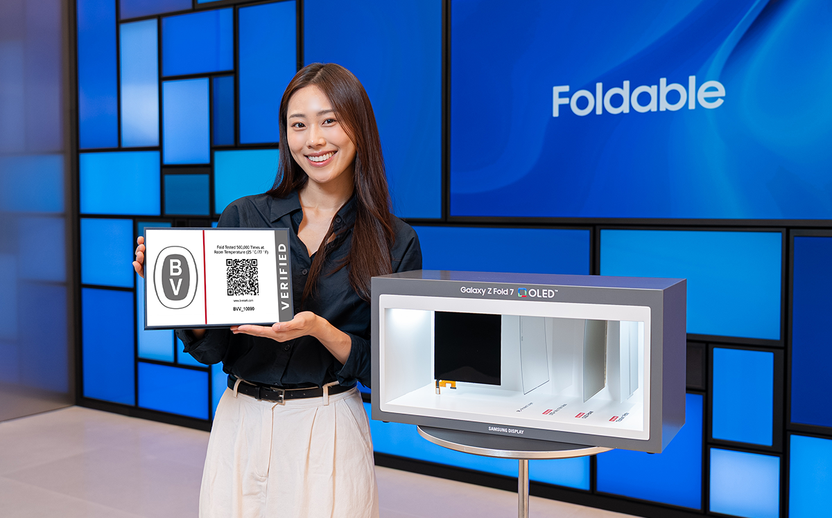 Samsung Display’s Foldable OLED Panel Proves Exceptional Durability ...