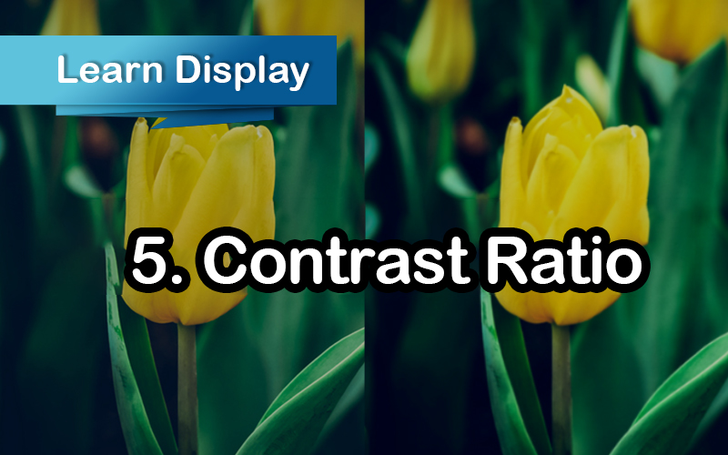  learn display 5 contrast ratio